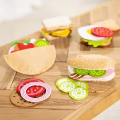 Melissa & Doug Felt Food Sandwich Playset -Melissa & Doug Shop 1005777 ALT16