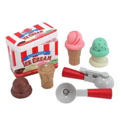 Melissa & Doug Scoop & Stack Ice Cream Cone Playset