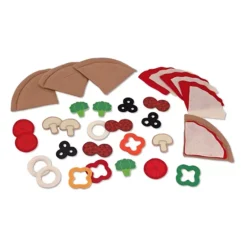 Melissa & Doug Felt Food Pizza Set -Melissa & Doug Shop 1420272 ALT2