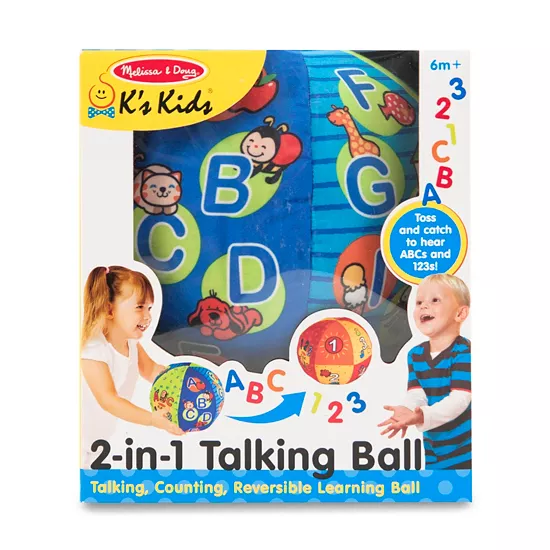 Melissa & Doug K's Kids 2-in-1 Talking Ball 3 Melissa & Doug K's Kids 2-in-1 Talking Ball - Image 3