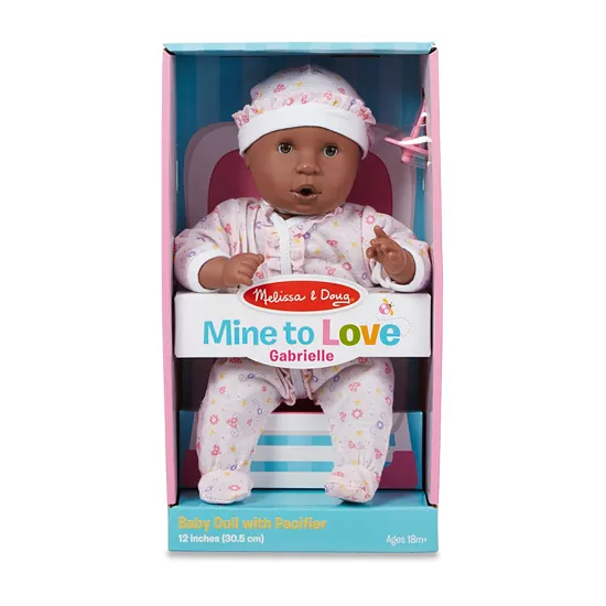 Melissa & Doug Mine To Love 12-in. Gabrielle Doll 4 Melissa & Doug Mine To Love 12-in. Gabrielle Doll - Image 4