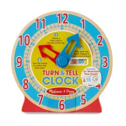 Melissa & Doug Turn & Tell Clock -Melissa & Doug Shop 2198748 ALT98