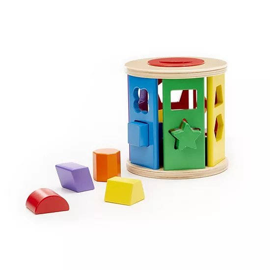 Melissa & Doug Shape Sorting Drum 1 Melissa & Doug Shape Sorting Drum