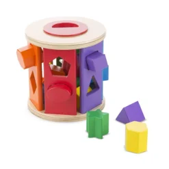 Melissa & Doug Shape Sorting Drum 9 Melissa & Doug Shape Sorting Drum -Melissa & Doug Shop 2199174 ALT2