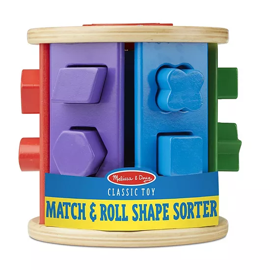 Melissa & Doug Shape Sorting Drum 4 Melissa & Doug Shape Sorting Drum - Image 4