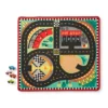 Melissa & Doug Round The Speedway Race Track Rug & Car Set