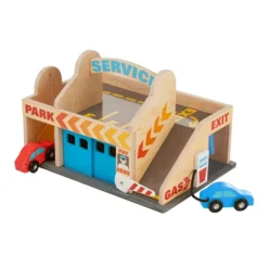 Melissa & Doug Service Station Parking Garage