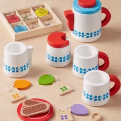 Melissa & Doug Wooden Steep & Serve Tea Set -Melissa & Doug Shop 2271785 ALT4