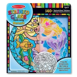 Melissa & Doug Stained Glass Made Easy Mermaid Set -Melissa & Doug Shop 2363888 ALT4