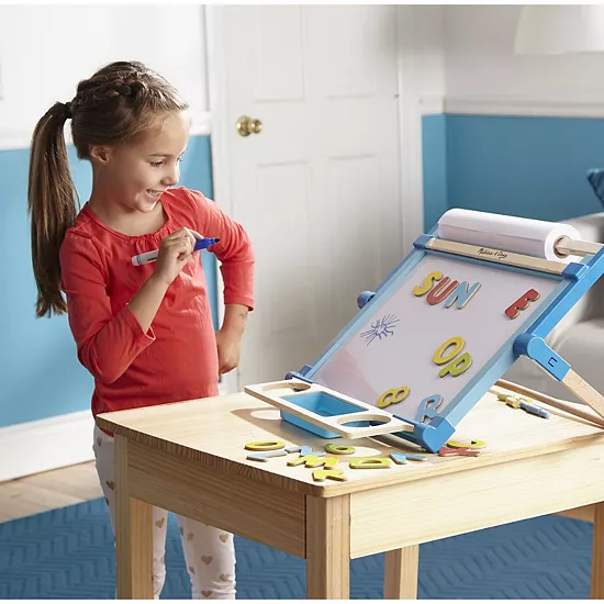 Melissa & Doug Double-Sided Magnetic Tabletop Easel 2 Melissa & Doug Double-Sided Magnetic Tabletop Easel - Image 2