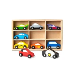Melissa & Doug Wooden Cars Set -Melissa & Doug Shop 2713724 ALT4
