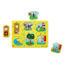 Melissa & Doug Nursery Rhymes 1 Sound Puzzle -Melissa & Doug Shop 2714844 ALT2