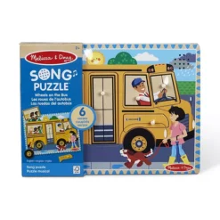 Melissa & Doug The Wheels On The Bus Sound Puzzle