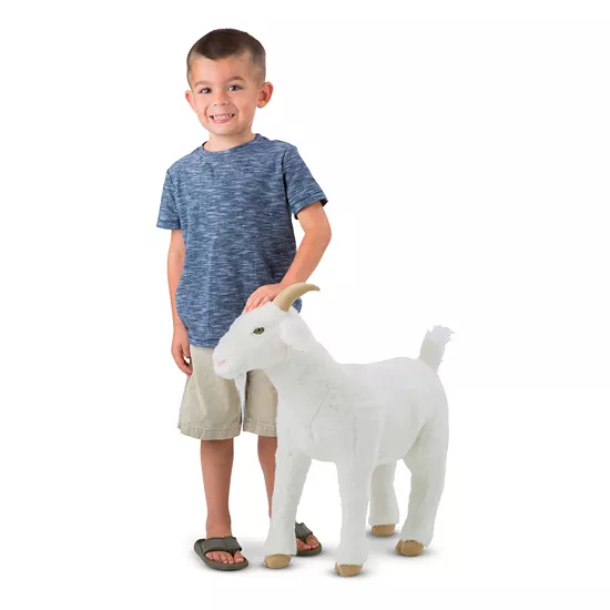 Melissa & Doug Plush Goat 2 Melissa & Doug Plush Goat - Image 2