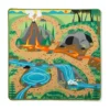 Melissa & Doug Prehistoric Playground Dinosaur Rug