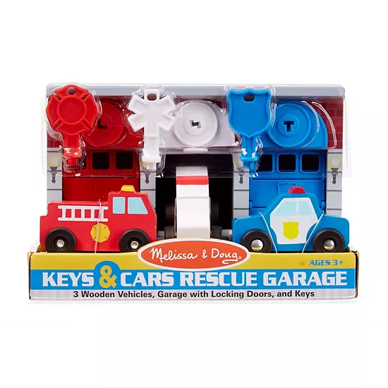 Melissa & Doug Keys & Cars Rescue Garage 2 Melissa & Doug Keys & Cars Rescue Garage - Image 2