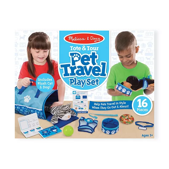 Melissa & Doug Tote & Tour Pet Travel Play Set 8 Melissa & Doug Tote & Tour Pet Travel Play Set - Image 8