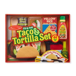 Melissa & Doug Fill & Fold Taco & Tortilla Set 8 Melissa & Doug Fill & Fold Taco & Tortilla Set -Melissa & Doug Shop 3547706 ALT4