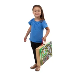 Boys Girls MELISSA&DOUG Melissa & Doug 17-Piece Wooden Take-Along Tabletop Railroad, 3 Trains, Truck, Play Pieces, Bridge 16 Boys Girls MELISSA&DOUG Melissa & Doug 17-Piece Wooden Take-Along Tabletop Railroad, 3 Trains, Truck, Play Pieces, Bridge -Melissa & Doug Shop 3581337 ALT98