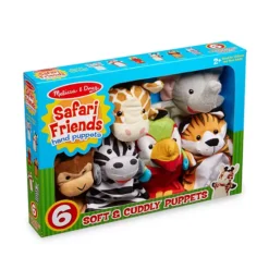 Melissa & Doug Safari Buddies Hand Puppets Set -Melissa & Doug Shop 3581359 ALT4
