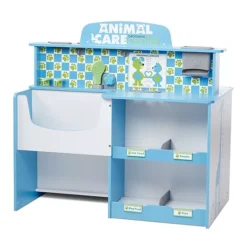 Melissa & Doug Animal Care Veterinarian And Groomer Wooden Activity Center