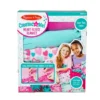 Boys Girls Neutral Melissa & Doug Melissa & Doug Created By Me! Heart Fleece Blanket No-Sew Craft Kit (40 Squares, 3.5 Feet X 5 Feet)