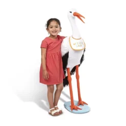 Melissa & Doug Giant Lifelike Plush Stork