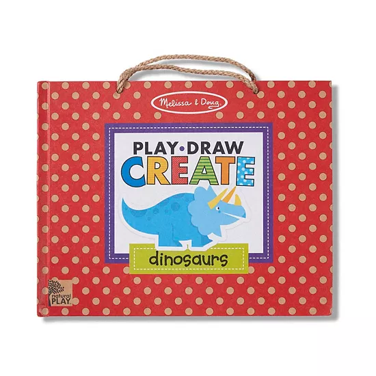 Melissa & Doug Natural Play: Play, Draw, Create Reusable Drawing & Magnet Kit - Dinosaurs 1 Melissa & Doug Natural Play: Play, Draw, Create Reusable Drawing & Magnet Kit - Dinosaurs
