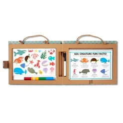 Melissa & Doug Natural Play: Play, Draw, Create Reusable Drawing & Magnet Kit - Ocean -Melissa & Doug Shop 4218095 ALT4