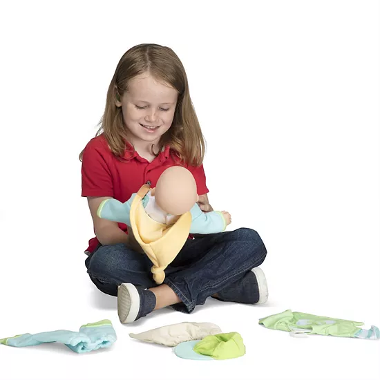 Melissa & Doug Mine To Love Mix & Match 6-Piece Playtime Doll Clothes For 12"-18" Unisex Dolls 2 Melissa & Doug Mine To Love Mix & Match 6-Piece Playtime Doll Clothes For 12"-18" Unisex Dolls - Image 2