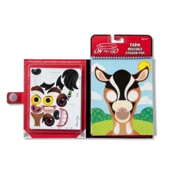 Melissa & Doug 3-Pack Make-a-Face Reusable Sticker Pad Set -Melissa & Doug Shop 4403229 ALT4