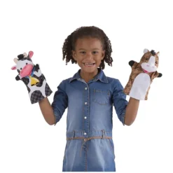 Melissa & Doug Zoo Friends Hand Puppets Set Of 4 -Melissa & Doug Shop 4454706 ALT2