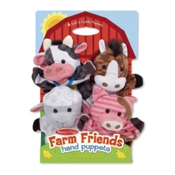 Melissa & Doug Zoo Friends Hand Puppets Set Of 4 -Melissa & Doug Shop 4454706 ALT4