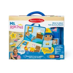 Melissa & Doug Ms. Rachel What To Wear Felt Activity Board -Melissa & Doug Shop 57002972 CC ALT9