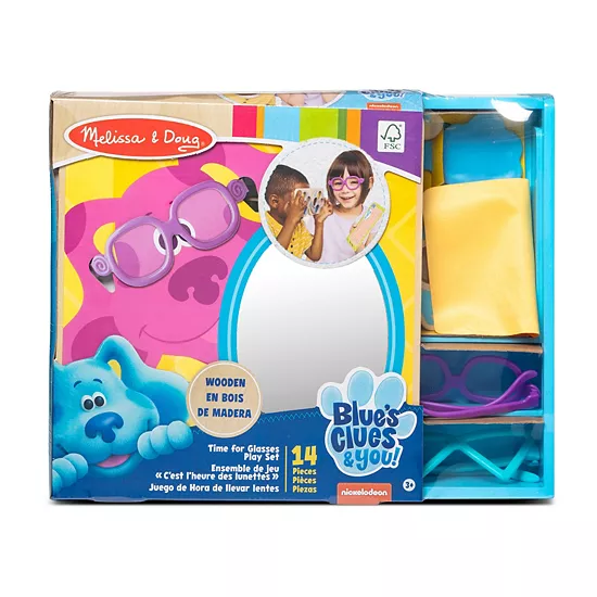 Melissa & Doug Blue's Clues & You! Time For Glasses Play Set 1 Melissa & Doug Blue's Clues & You! Time For Glasses Play Set