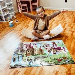 Melissa & Doug Fairytale Castle Floor Puzzle -Melissa & Doug Shop 620 123