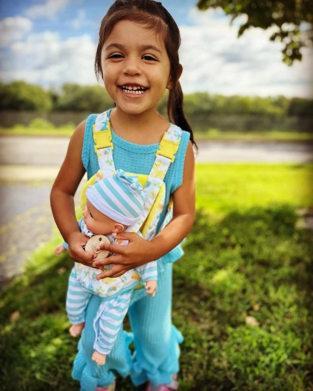 Melissa & Doug Mine To Love Twins Luke & Lucy 15 In. Boy And Girl Baby Dolls With Rompers, Caps, Pacifiers 6 Melissa & Doug Mine To Love Twins Luke & Lucy 15 In. Boy And Girl Baby Dolls With Rompers, Caps, Pacifiers - Image 6