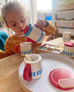 Melissa & Doug Wooden Steep & Serve Tea Set -Melissa & Doug Shop 620 132