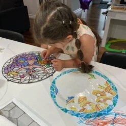 Melissa & Doug Stained Glass Made Easy Mermaid Set -Melissa & Doug Shop 620 139