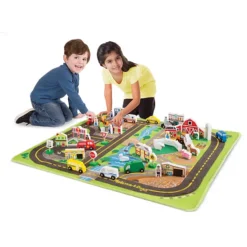 Melissa & Doug Deluxe Road Rug Play Set -Melissa & Doug Shop 6287271 ALT4