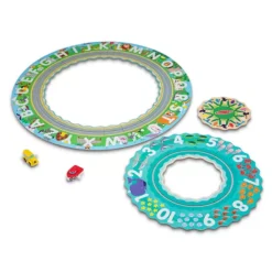 Melissa & Doug Round The Shore Tracks Cardboard Jigsaw Floor Puzzle And Wind-Up Vehicles 12 Melissa & Doug Round The Shore Tracks Cardboard Jigsaw Floor Puzzle And Wind-Up Vehicles -Melissa & Doug Shop 6363422 ALT2