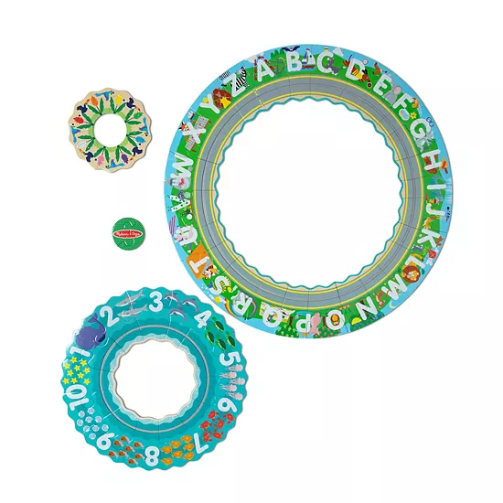 Melissa & Doug Round The Shore Tracks Cardboard Jigsaw Floor Puzzle And Wind-Up Vehicles 4 Melissa & Doug Round The Shore Tracks Cardboard Jigsaw Floor Puzzle And Wind-Up Vehicles - Image 4