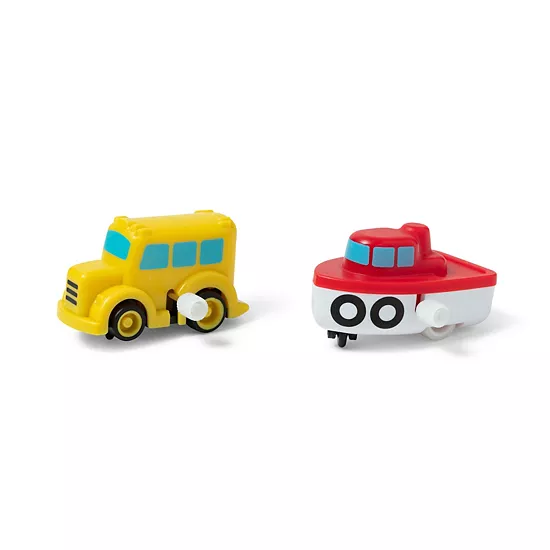Melissa & Doug Round The Shore Tracks Cardboard Jigsaw Floor Puzzle And Wind-Up Vehicles 6 Melissa & Doug Round The Shore Tracks Cardboard Jigsaw Floor Puzzle And Wind-Up Vehicles - Image 6