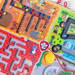Melissa & Doug PAW Patrol Wooden 4-in-1 Magnetic Wand Maze Board -Melissa & Doug Shop 6382620 ALT2