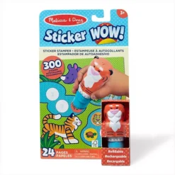 Melissa & Doug Sticker WOW! Activity Pad & Sticker Stamper – Tiger