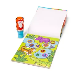 Melissa & Doug Sticker WOW! Activity Pad & Sticker Stamper – Tiger -Melissa & Doug Shop 6785142 ALT5