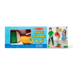 Melissa & Doug Dust! Sweep! Mop! 6-Piece Pretend Play Cleaning Set 30 Melissa & Doug Dust! Sweep! Mop! 6-Piece Pretend Play Cleaning Set -Melissa & Doug Shop 6813516 ALT2