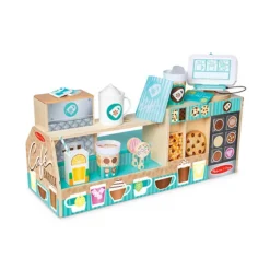 Melissa & Doug 35-pc. Wooden Café Barista Coffee Shop