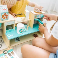 Melissa & Doug 35-pc. Wooden Café Barista Coffee Shop -Melissa & Doug Shop 6887090 ALT7