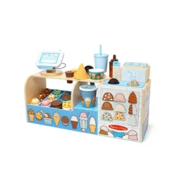 Melissa & Doug Wooden Cool Scoops Ice Creamery